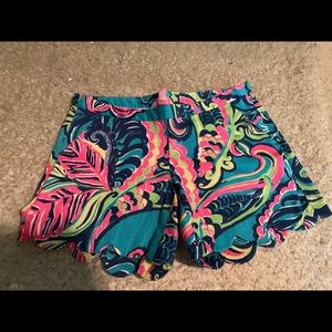LILY PULITZER: scallop shorts